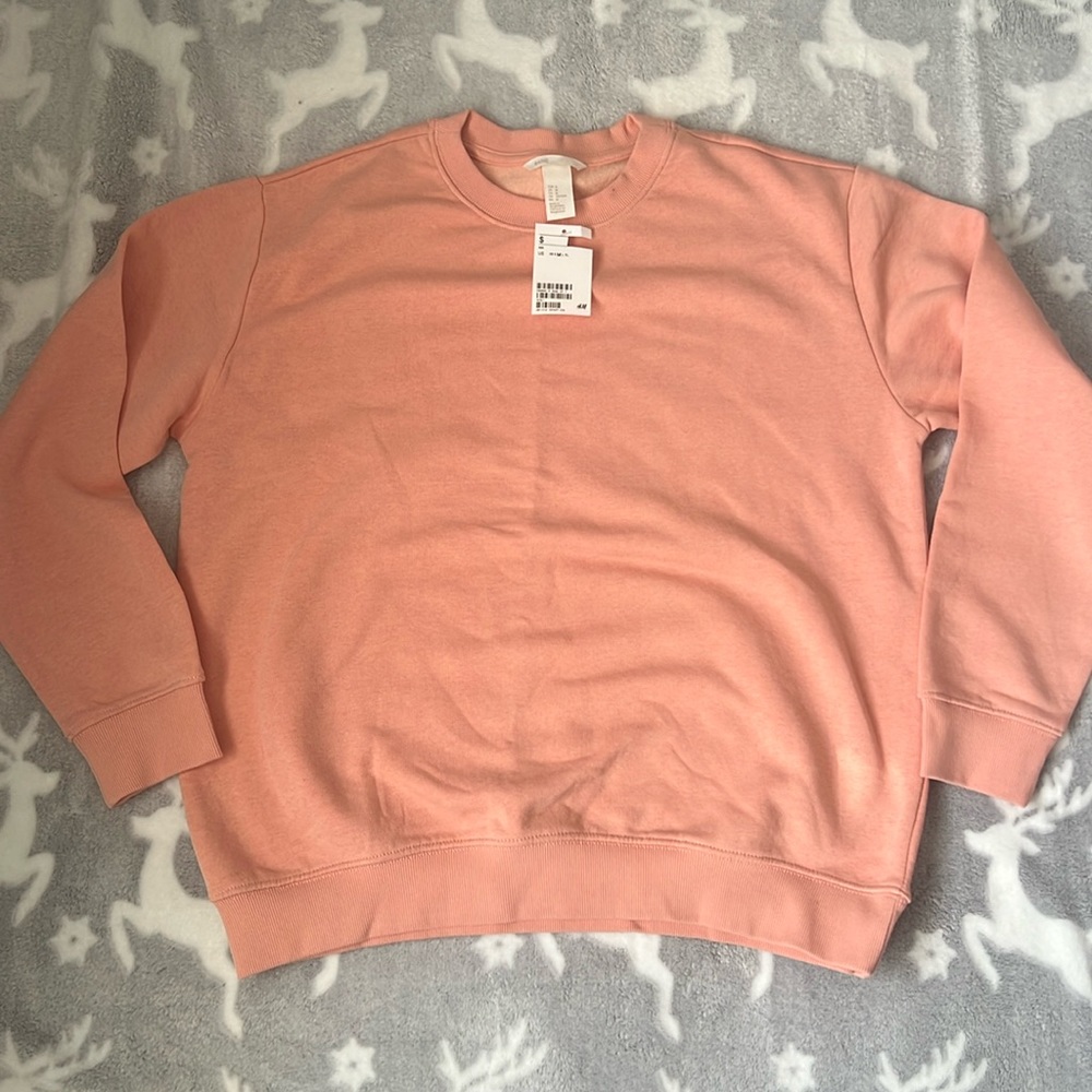 Pink crew neck